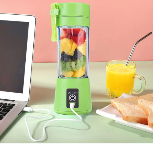 Portable Mini 6 Blade Juicer Blender | Outdoor Juicing Cup (380Ml)