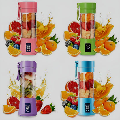 Portable Mini 6 Blade Juicer Blender | Outdoor Juicing Cup (380Ml)