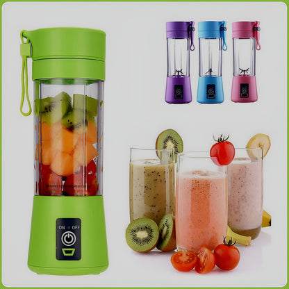 Portable Mini 6 Blade Juicer Blender | Outdoor Juicing Cup (380Ml)