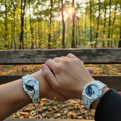 Tiger Aura Pair Watch – Elegant Design for Couples & Gifting
