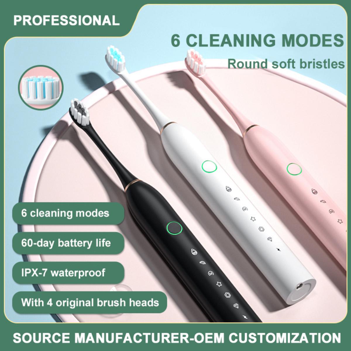 Sonic Electric Toothbrush (Rechargeable)