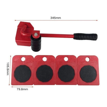 Heavy Duty Furniture Lifter & Mover Tool Set (5 Pieces)