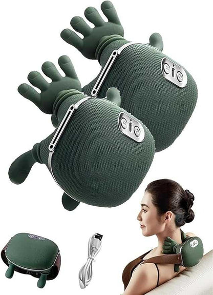 New Generation Bionic Finger Heated Siaasoo Shoulder and Neck Massager by Hand